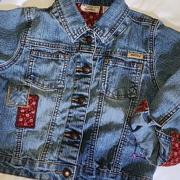 little girls denim jacket - Picture 2 of 8